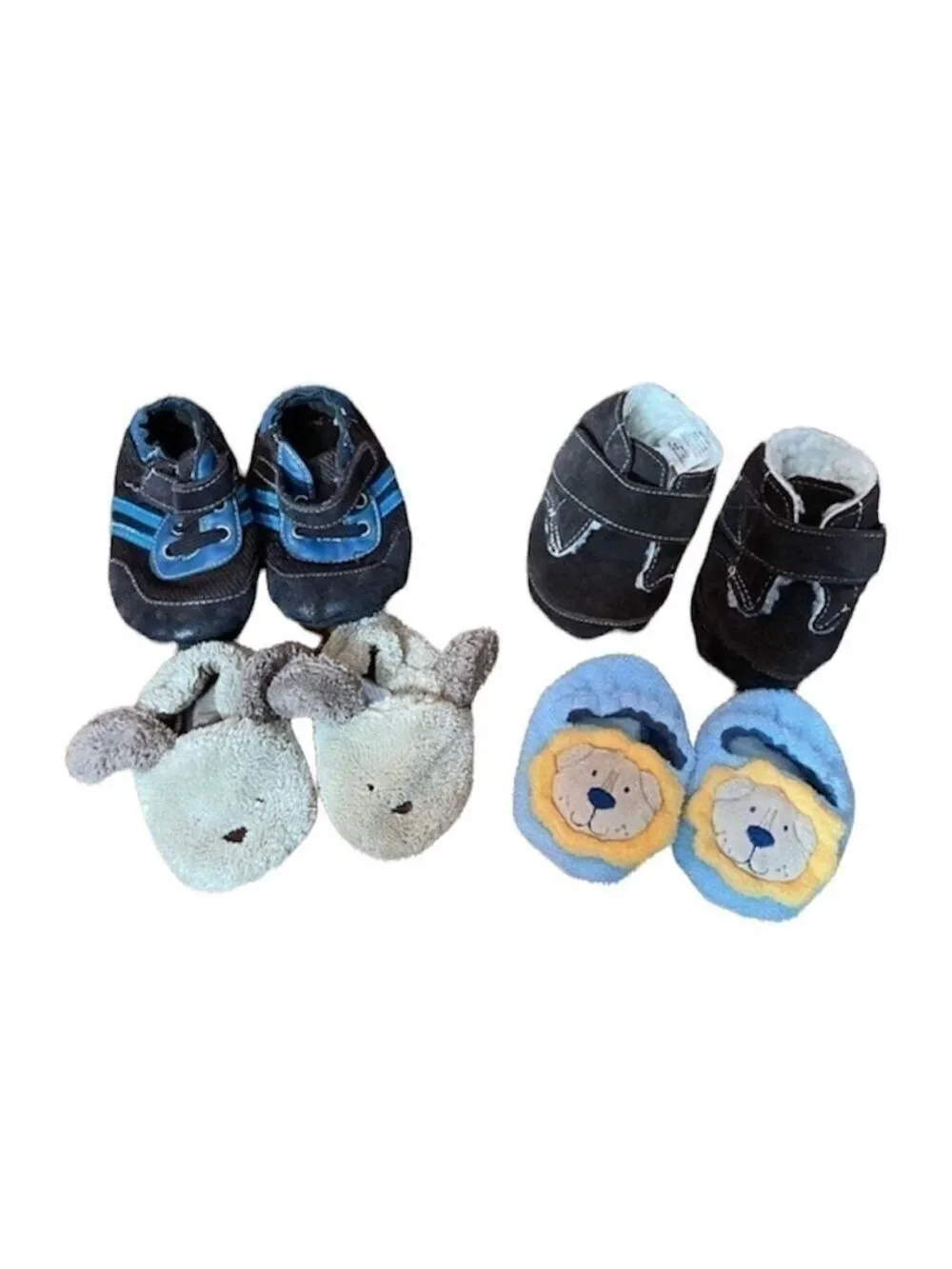 MULTIPLES Baby boy footies shoes